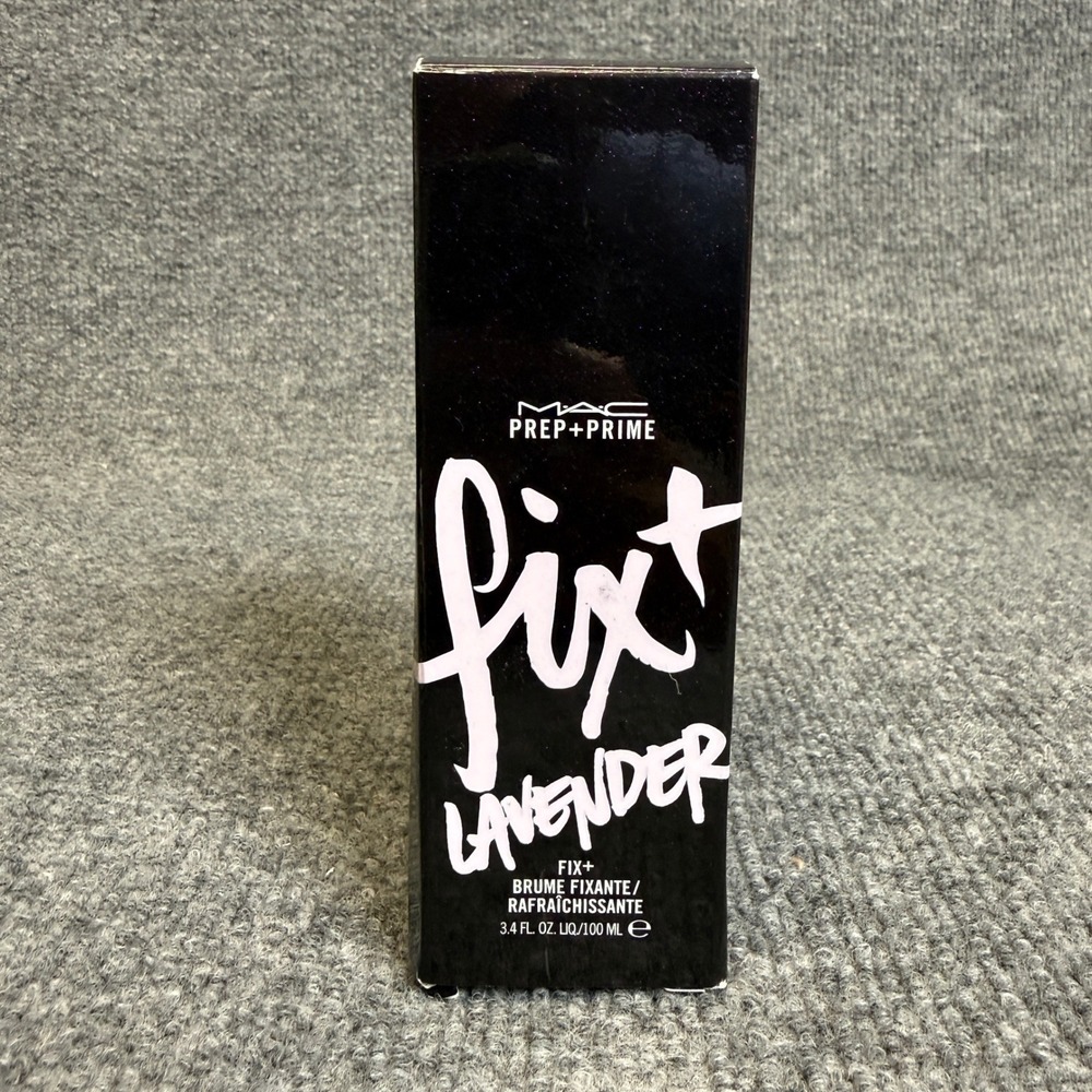 MAC Prep + Prime Fix Lavender Setting Spray Face Mist 3.4 fl oz 100ml NEW
